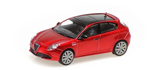 Minichamps 1/87: Alfa Romeo Giulietta Veloce (2017), rotmetallic