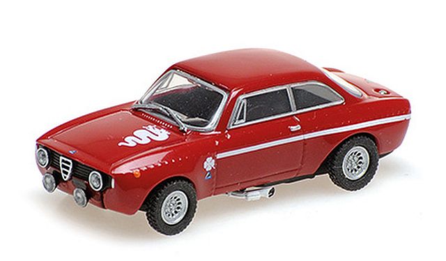 Minichamps 1/87: Alfa Romeo GTA 1300 Junior (1972), rot mit Dekor