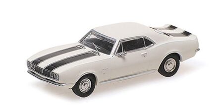 Minichamps 1/87: Chevrolet Camaro Coupé (1967), weiß/schwarz