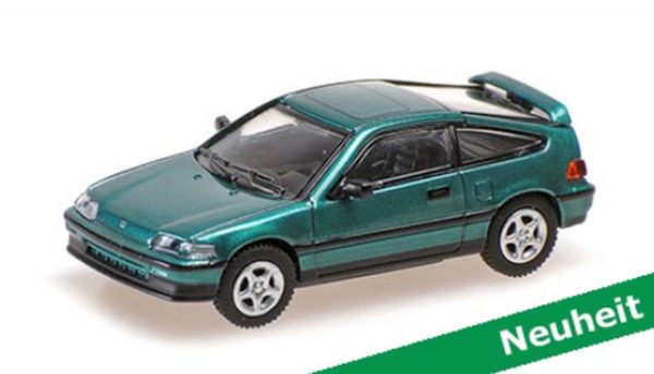 Minichamps 1/87: Honda CR-X (1987), grünmetallic