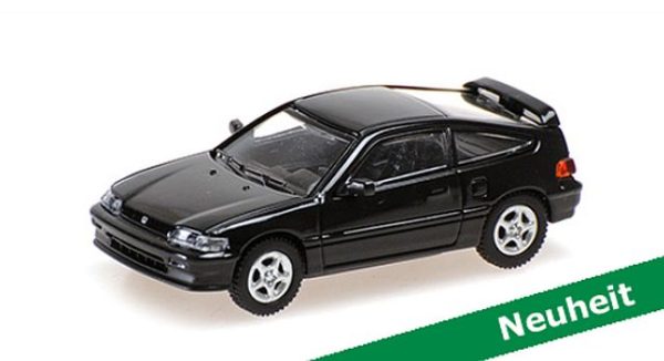 Minichamps 1/87: Honda CR-X (1987), schwarz