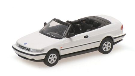 Minichamps 1/87: Saab 900 Cabriolet (1995), weiß