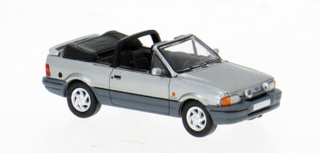 PCX87: Ford Escort MK IV Cabriolet (1986), Silber/dunkelgrau