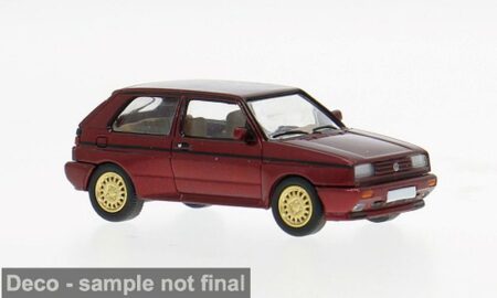 PCX87: VW Rallye Golf (1989), dunkelrotmetallic