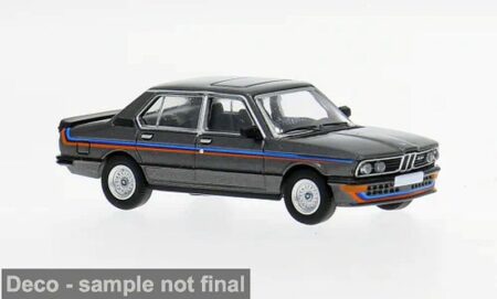 PCX87: BMW M535i (E12) (1980), dunkelgraumet. mit Dekor