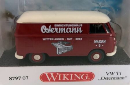 Wiking: VW T1c Kastenwagen "Ostermann"-0