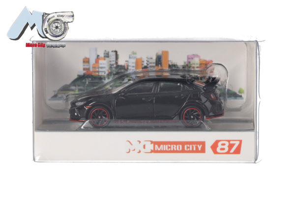 Herpa / MicroCity87: Honda Civic Type R (2017-2022), schwarz – Bild 2