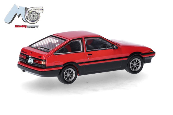Herpa / MicroCity87: Toyota Corolla AE86, rot (1983–1985) – Bild 5