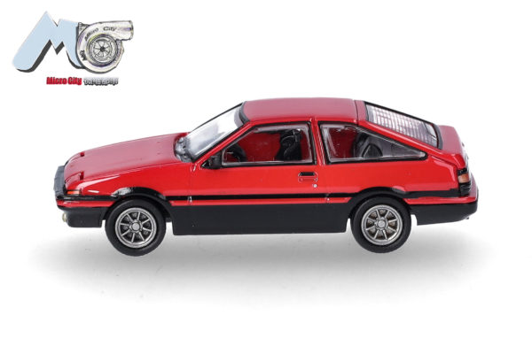 Herpa / MicroCity87: Toyota Corolla AE86, rot (1983–1985) – Bild 3