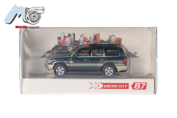 Herpa / MicroCity87: Toyota Landcruiser LC 100 (1998-2007), dunkelgrün – Bild 2