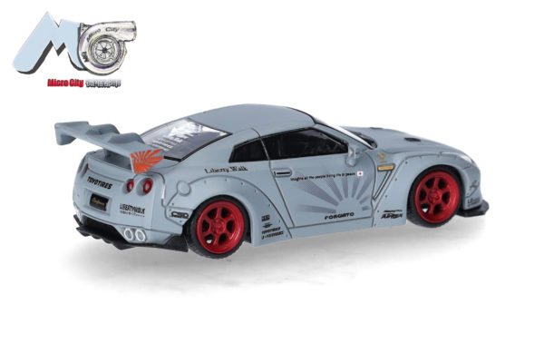 Herpa / MicroCity87: Nissan GTR 35, grau (2007–2012) – Bild 5