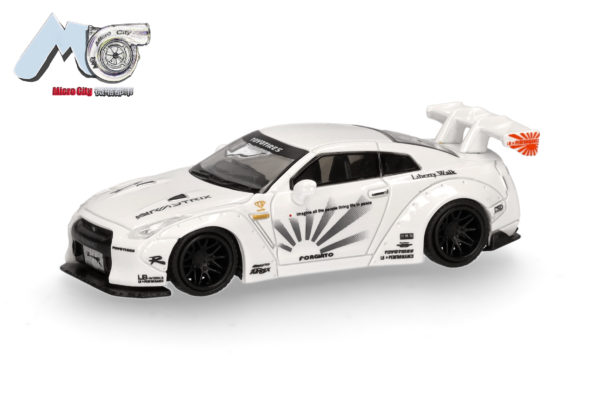 Herpa / MicroCity87: Nissan GTR 35 (2007-2012), weiß