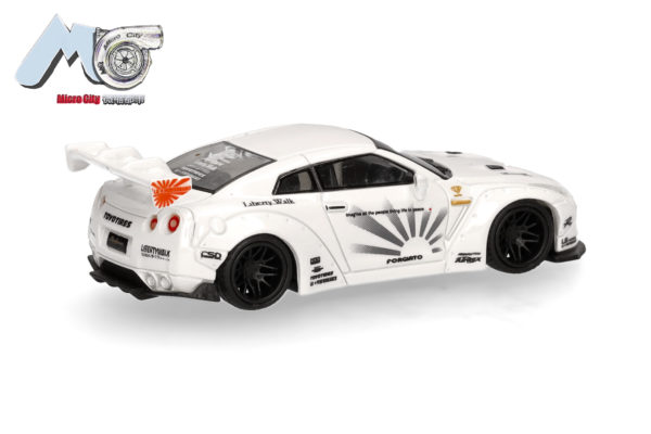 Herpa / MicroCity87: Nissan GTR 35 (2007-2012), weiß – Bild 5