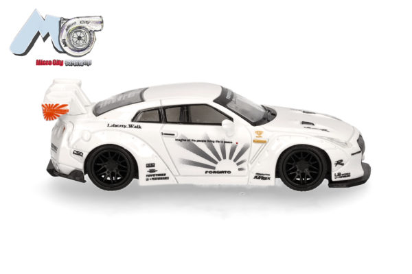 Herpa / MicroCity87: Nissan GTR 35 (2007-2012), weiß – Bild 4
