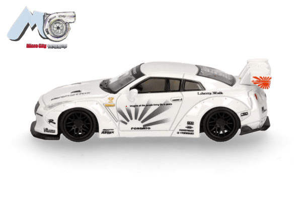 Herpa / MicroCity87: Nissan GTR 35 (2007-2012), weiß – Bild 3