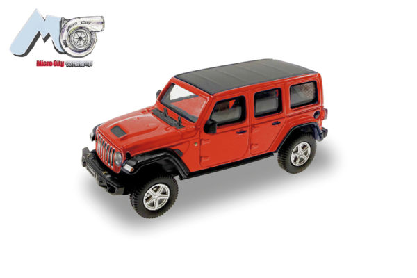 Herpa / MicroCity87: Jeep Wrangler, rot (ab 2017)