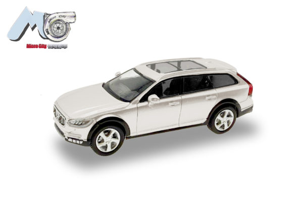 Herpa / MicroCity87: Volvo V90, Silber (2017)