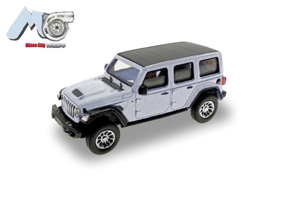 Herpa / MicroCity87: Jeep Wrangler, Silber (ab 2017)