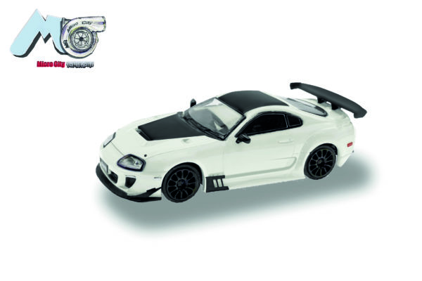 Herpa / MicroCity87: Toyota Supra, weiß (1993–2002)