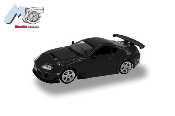 Herpa / MicroCity87: Toyota Supra, schwarz (1993-2002)