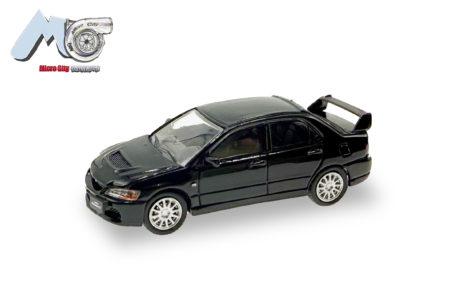 Herpa / MicroCity87: Mitsubishi Lancer Evo 9, schwarz