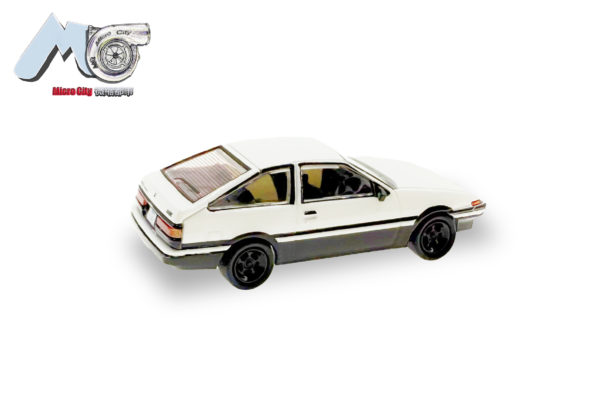 Herpa / MicroCity87: Toyota Corolla AE86, weiß – Bild 2