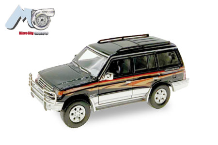 Herpa / MicroCity87: Mitsubishi Pajero, schwarz