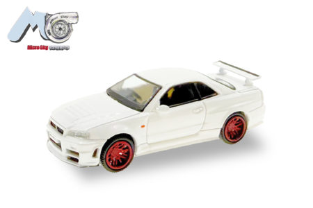 Herpa / MicroCity87: Nissan GTR 34, weiß