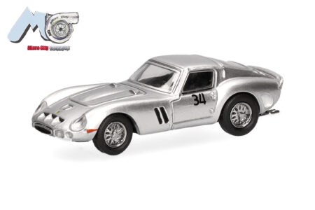 Herpa / MicroCity87: Ferrari 250 GTO "#34", Silber