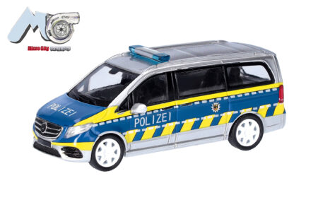 Herpa / MicroCity87: Mercedes-Benz V-Klasse "Polizei"