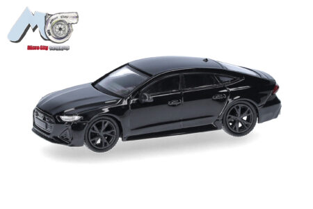 Herpa / MicroCity87: Audi RS7, schwarz