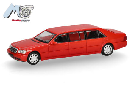 Herpa / MicroCity87: Mercedes-Benz S600 Pullmann, rot