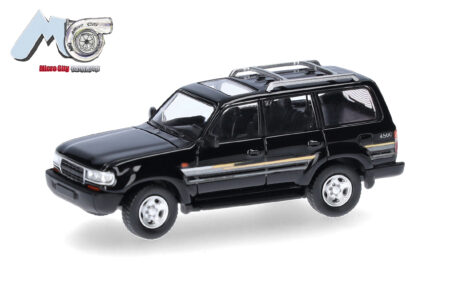 Herpa / MicroCity87: Toyota Landcruiser 80, schwarz