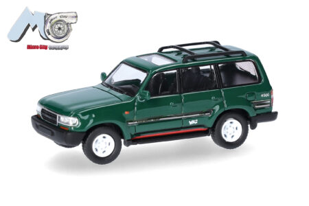 Herpa / MicroCity87: Toyota Landcruiser 80, grün