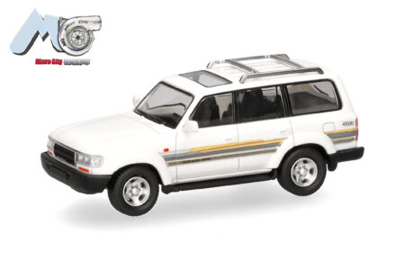 Herpa / MicroCity87: Toyota Landcruiser 80, weiß
