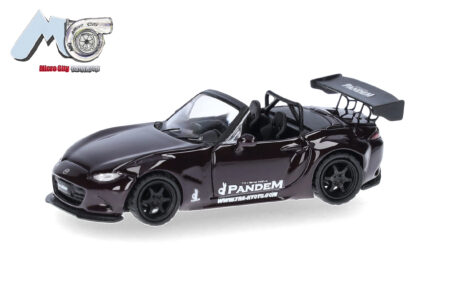 Herpa / MicroCity87: Mazda MX-5 Rocket Bunny, lila
