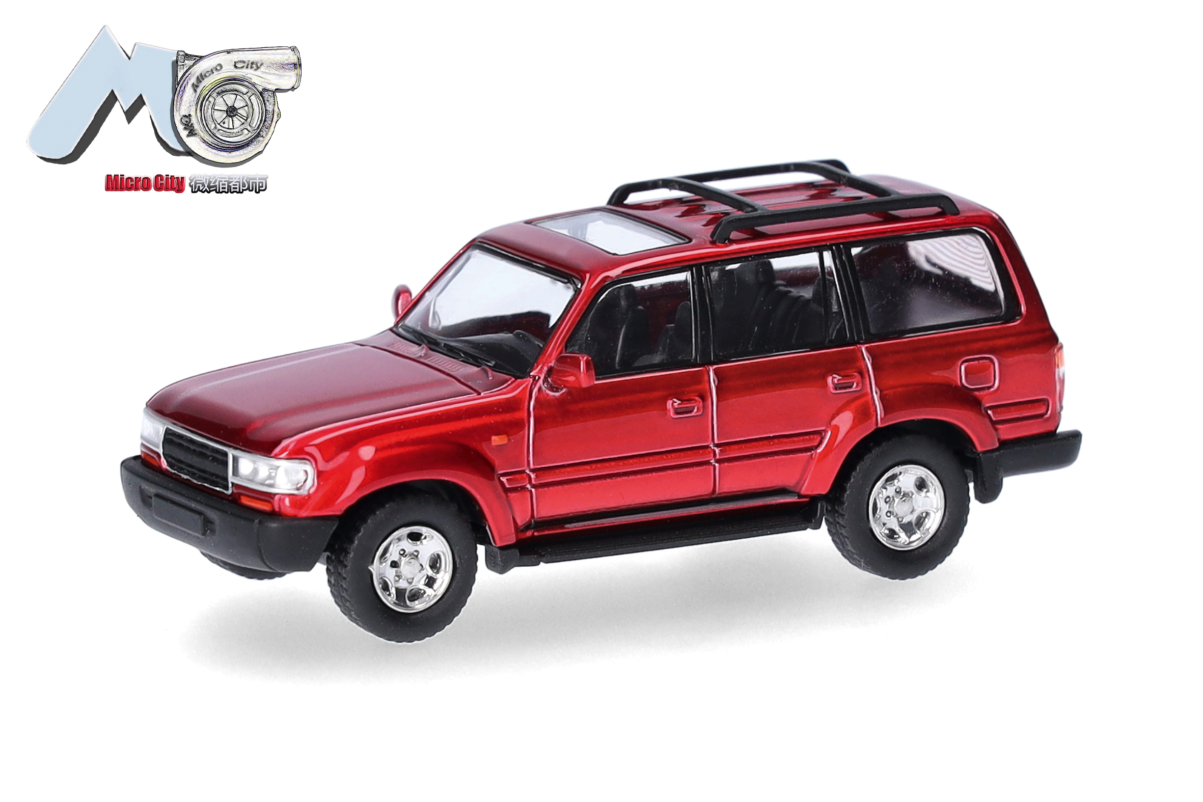 Herpa / MicroCity87: Toyota Landcruiser 80, rot
