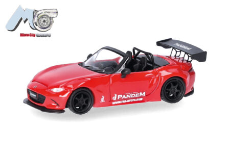 Herpa / MicroCity87: Mazda MX-5 Rocket Bunny, rot