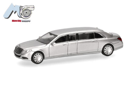 Herpa / MicroCity87: Mercedes-Benz S600 Pullmann, silber