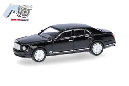 Herpa / MicroCity87: Bentley Mulsanne, schwarz