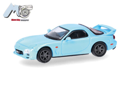 Herpa / MicroCity87: Mazda RX-7, hellblau