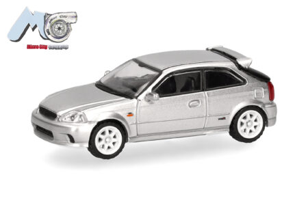 Herpa / MicroCity87: Honda Civic Type R (EK9), Silber