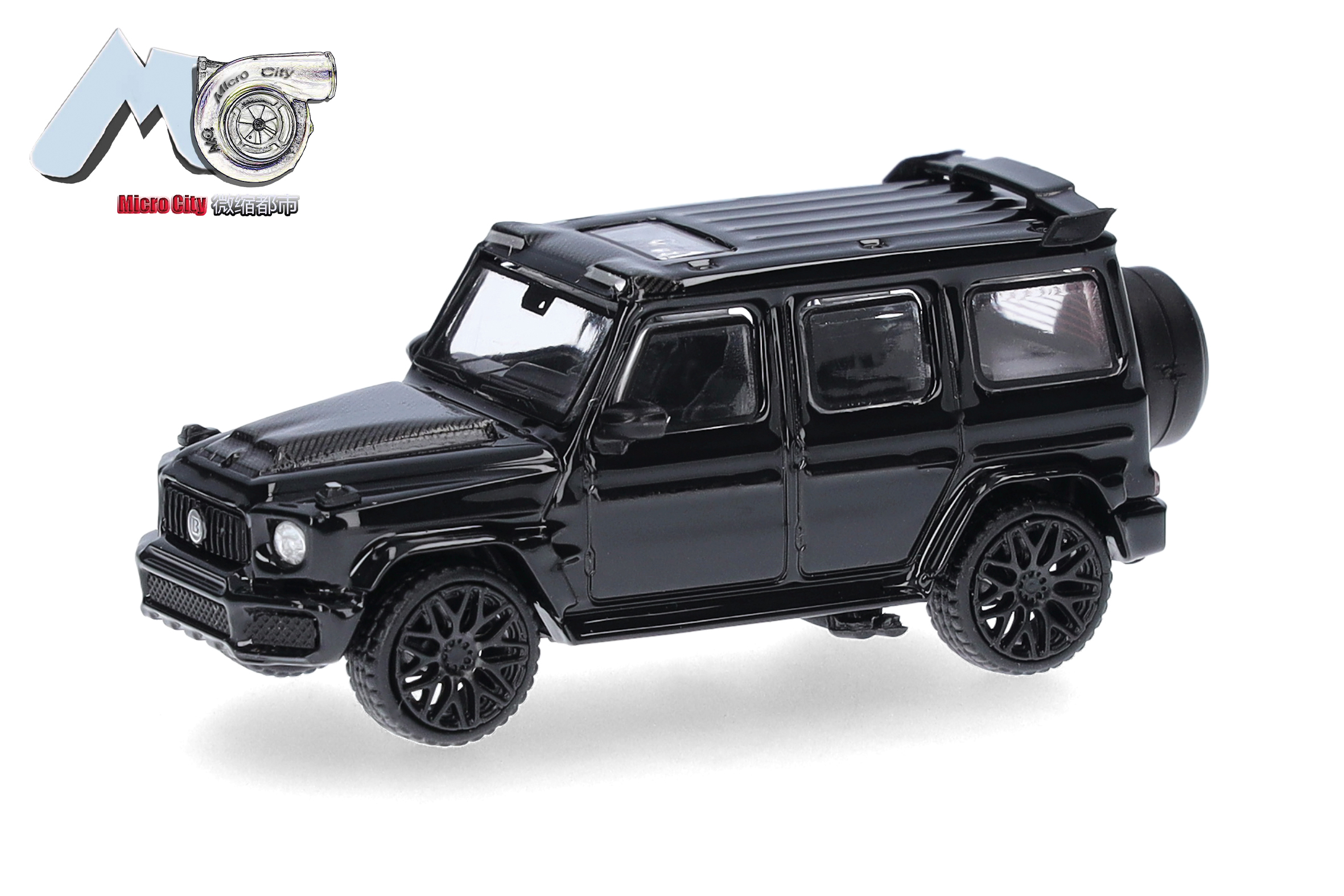 Herpa / MicroCity87: Brabus G800, schwarz