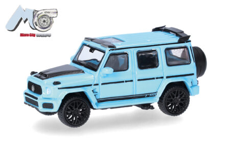 Herpa / MicroCity87: Brabus G800, hellblau