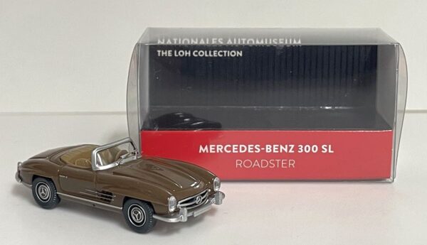 Wiking: MB 300 SL Roadster, braun (LOH Collection)-0