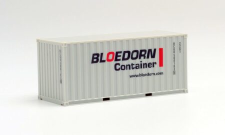 Herpa: 20-ft-Container "Bloedorn" grau (Imo 2020)-0