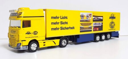 Herpa: DAF XF SSC KüKo-Sz. "Heide Logistik / Leif Erikson / Hella / Jumbo Fischer"-0