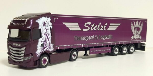 Herpa: Iveco S-Way GaPl-Sz. "Stelzl" (Sondermodell)-21792