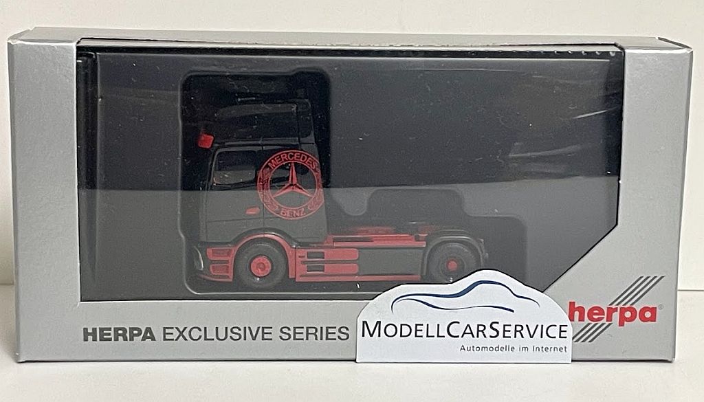 Herpa Sondermodell: MB eActros L 600 Procabin GS Zugm. 2achs (Sommerfest) – Bild 3