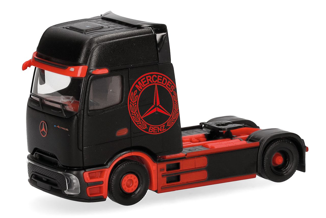 Herpa Sondermodell: MB eActros L 600 Procabin GS Zugm. 2achs (Sommerfest)